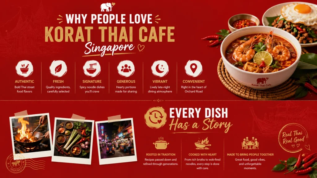 Why Love Korat Thai Cafe Singapore